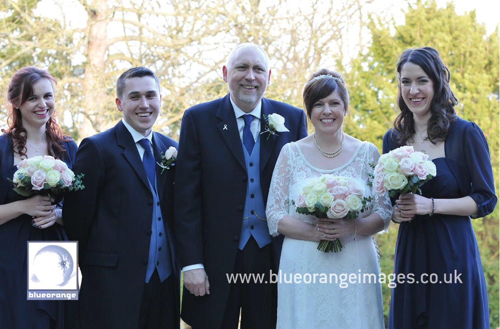 The bridal party