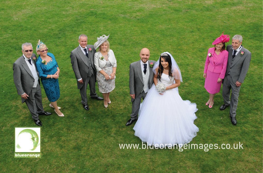 Wedding photos: parents of the wedding couple, Denham Grove