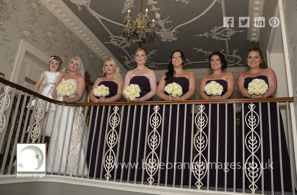 Bride & bridesmaids St Michaels Manor Hotel, St Albans