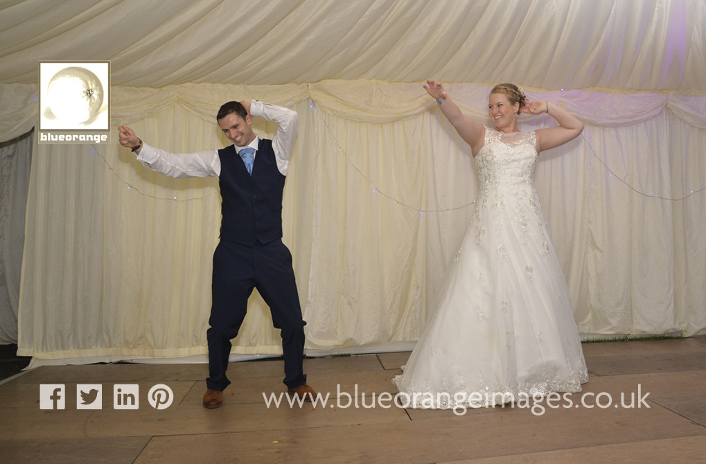 A marquee wedding reception in Sandridge, St Albans – Katriona & Nick