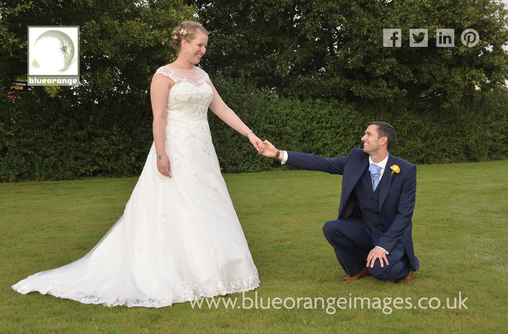 Katriona & Nick’s marquee wedding reception in Sandridge, St Albans 