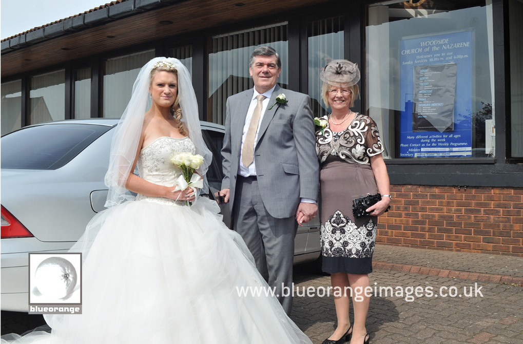 Wedding photos at Watford Church of the Nazarene and at Watford Boys’ Grammar School