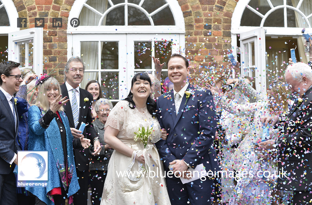 Carrie & Matt, Watford register office wedding