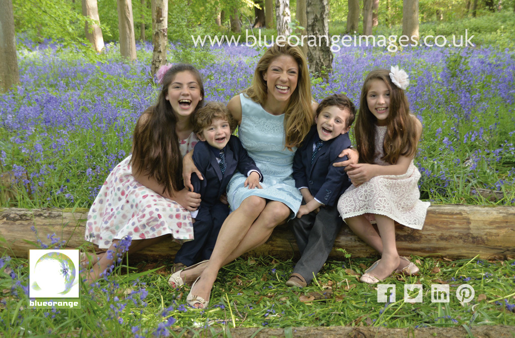 Blue Orange Images family photography portraits, Whippendell Woods, Watford