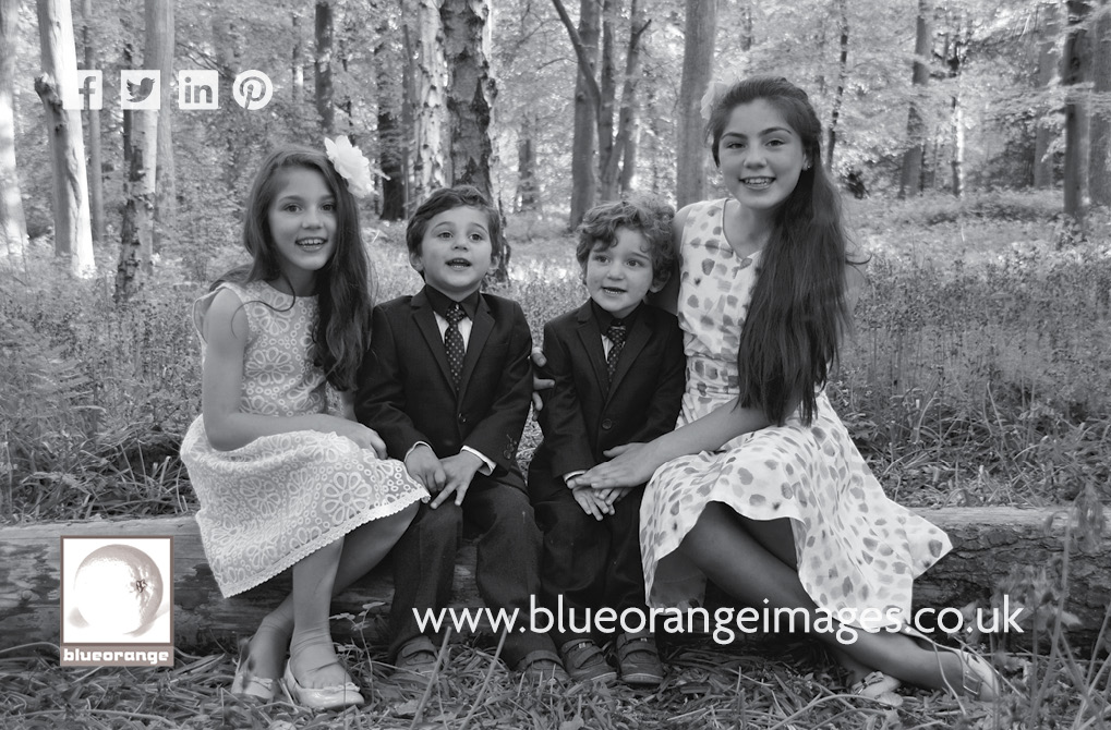 Blue Orange Images family photography portraits, Whippendell Woods, Watford