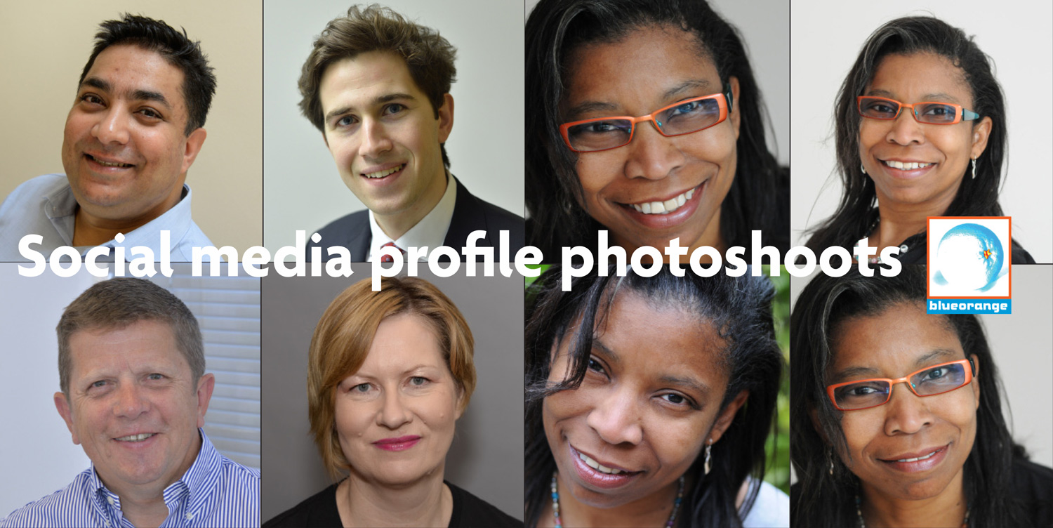 Social media profile photo shoot inc 5 digital photos