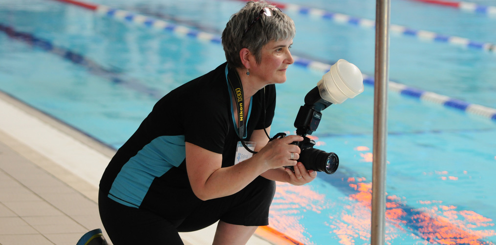 Edna – photography for a swimming gala at Woodside Leisure Centre